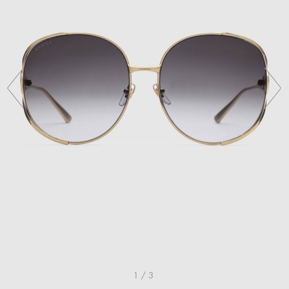 Gucci Black Oversized Sunglasses - Picture 11 of 11